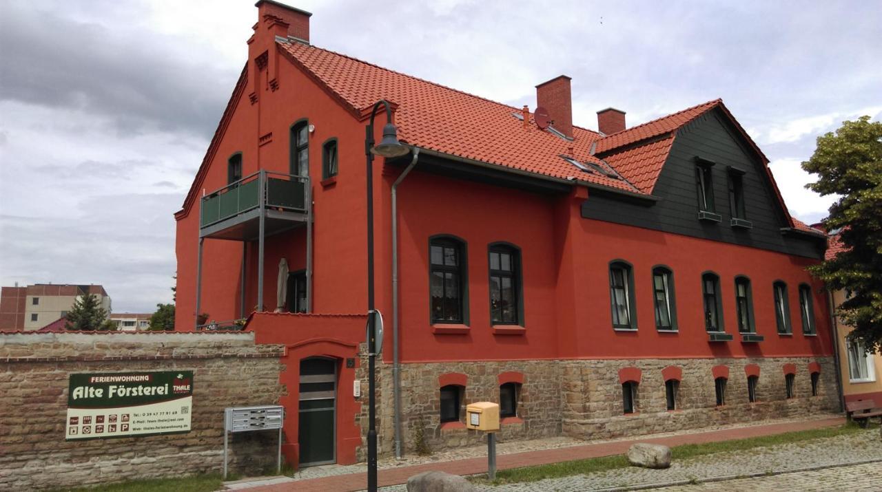 Appartamento Alte Foersterei Thale Esterno foto
